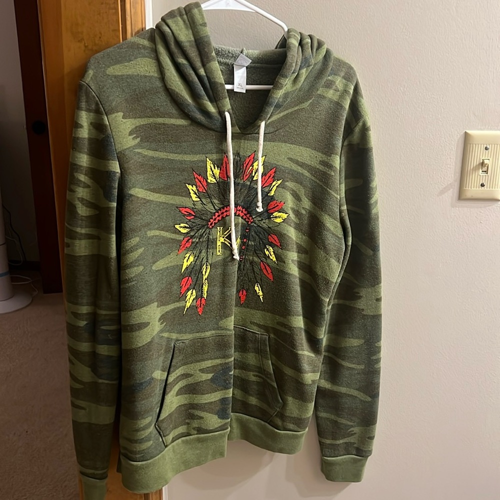 Camo KC Chiefs hoodie